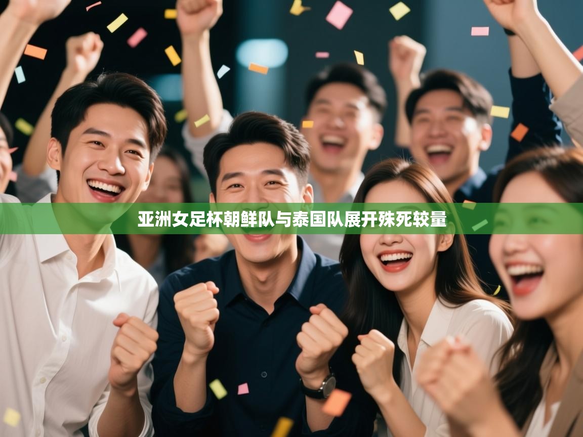 亚洲女足杯朝鲜队与泰国队展开殊死较量  第1张