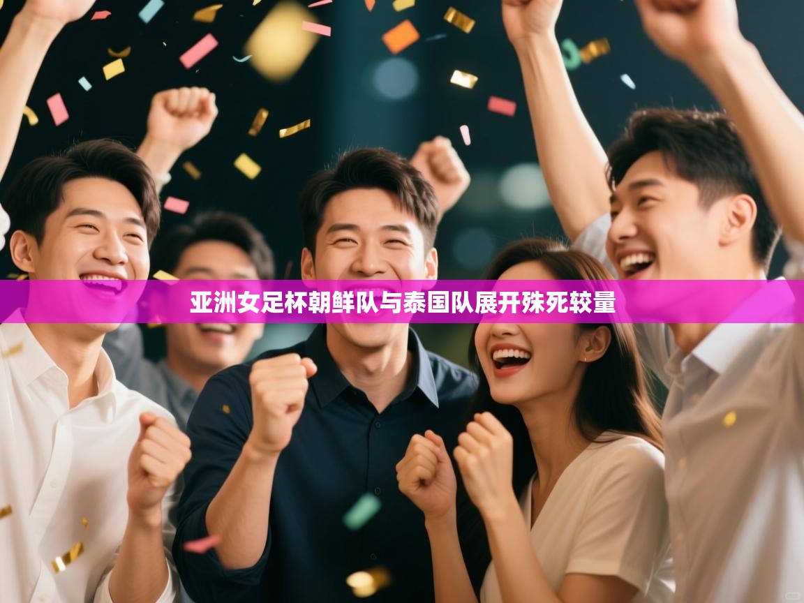 亚洲女足杯朝鲜队与泰国队展开殊死较量  第2张