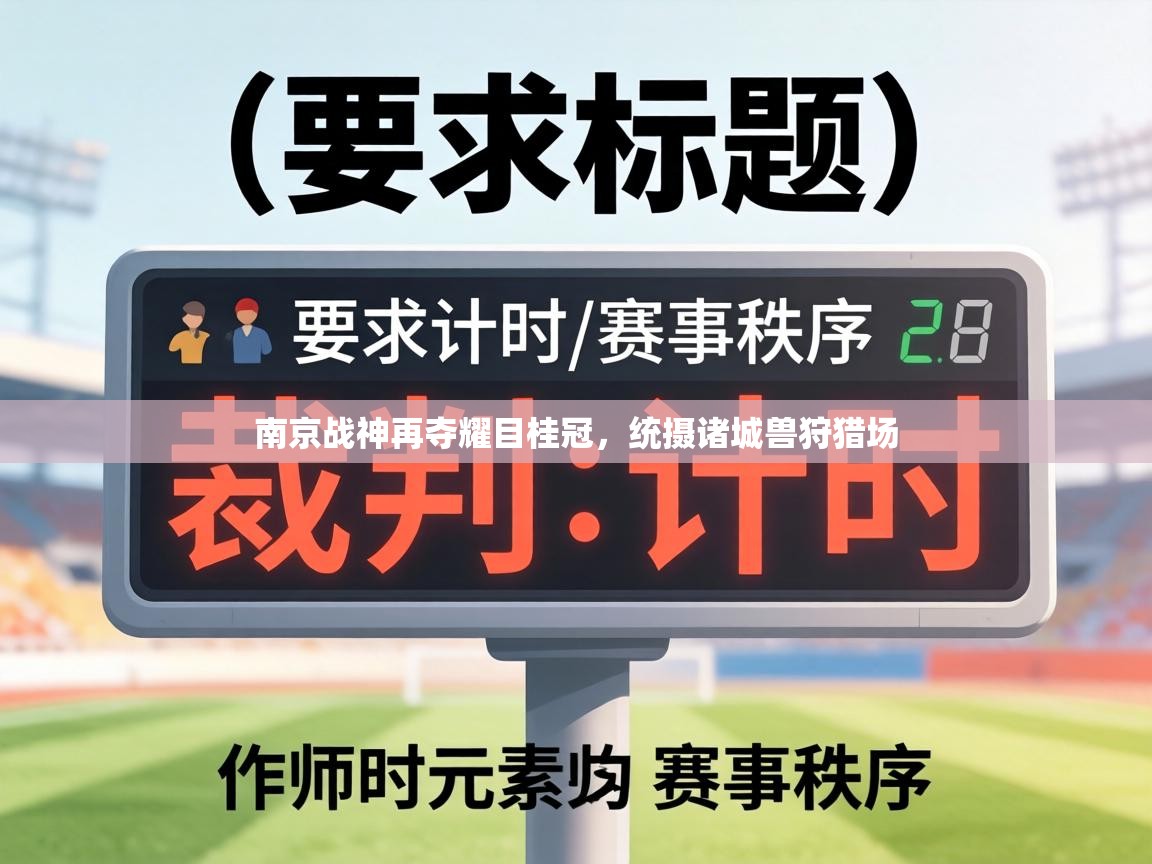 南京战神再夺耀目桂冠,统摄诸城兽狩猎场 第2张