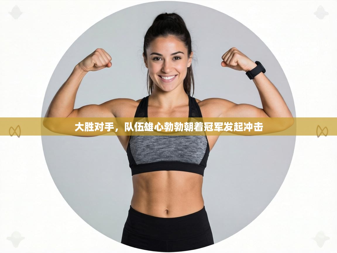 大胜对手，队伍雄心勃勃朝着冠军发起冲击  第1张